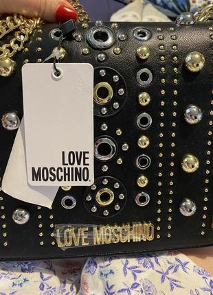 Сумка оригинал новая love moschino7 фото