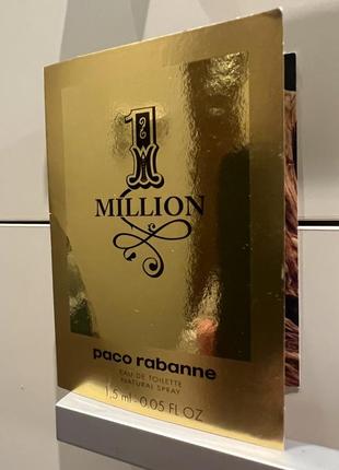 Фірмовий пробник paco rabanne 1 million 1,5 мл