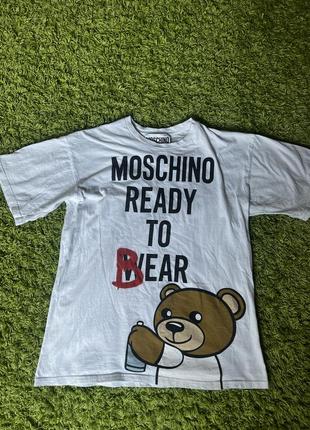 Футболка moschino