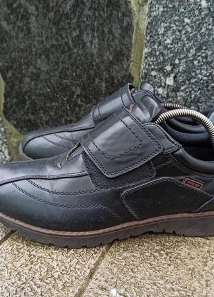 Комфортні шкіряні туфлі easy go