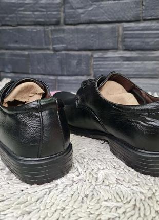 Подростковые туфли kongfu оригинал 33-38р. 12001 black6 фото