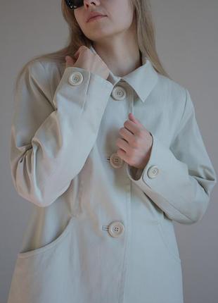 Тренч h&m, плащ бежевий 2