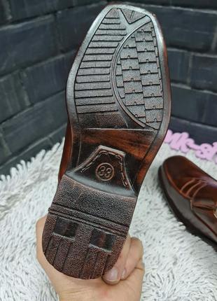 Підліткові туфлі kongfu оригінал 33-37р. 120037 фото
