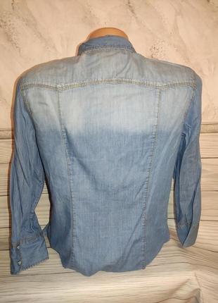 Женская джинсовая рубашка, весна, 42-446 фото