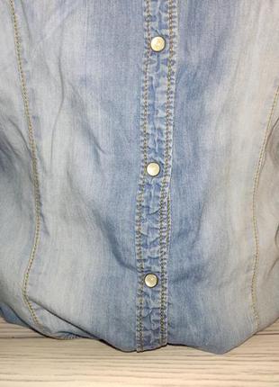 Женская джинсовая рубашка, весна, 42-443 фото