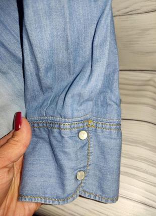Женская джинсовая рубашка, весна, 42-445 фото