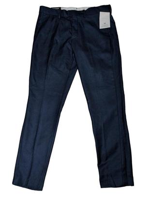 H&m by david beckham зауженные брюки slim fit | м размер