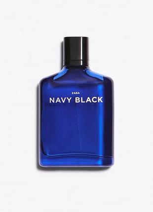 Туалетна вода для чоловіків zara navy black 100 ml