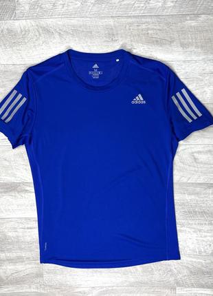 Adidas футболка m размер синяя оригинал спортивная4 фото