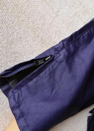 Вощенные фиолетовые джинсы с молниями прорезиненые большой размер trend one3 фото