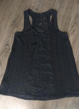 Туніка, плаття з коттонового мережива