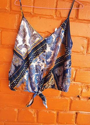 Майка на завязке размер 50 -52