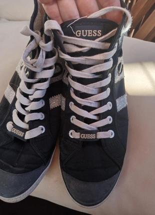 Кеди guess. шкіряні.5 фото