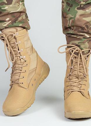🔴 летние тактические берцы 🔴 высокие! военные ботинки койот берцы мужественные летние легкие легкие