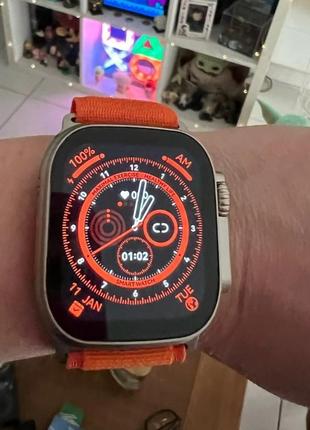 Розумний смарт-годинник watch 8 ultra. безрамкові smart watch 8 серії10 фото