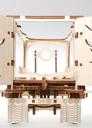 Механічні 3d пазли ugears - напівпричіп до моделі «тягач vm-03»5 фото