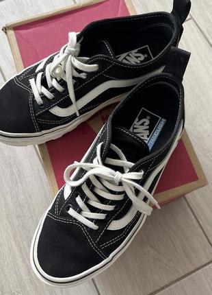 Кеды vans на платформе, сникерсы2 фото