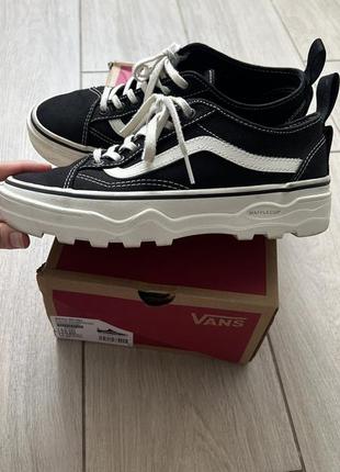 Кеды vans на платформе, сникерсы3 фото