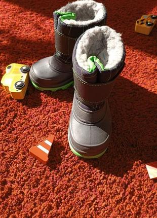 Дитячі зимові чоботи (22 розмір, італія)