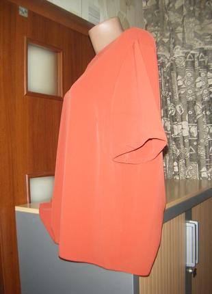 Яркая шифоновая летняя блуза, размер хl - 52 - 182 фото