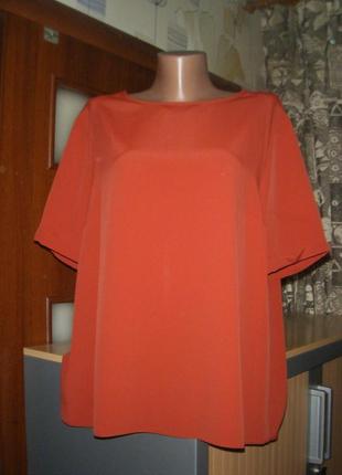 Яскрава шифонова літня блуза, розмір хl — 52 — 18