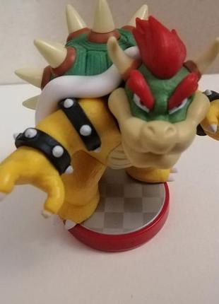 Фигурка nintendo super mario bowser amiibo super mario bros super smash bros.