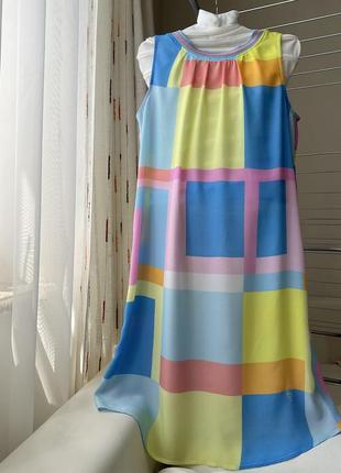 Emily van der berch нежное платье туника из вискозы