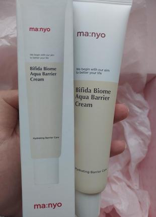 Зволожуючий крем з комплексом пробіотиків ma:nyo bifida biome aqua barrier cream - 80 мл