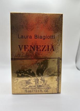 Винтажная парфюмированная вода laura biagiotti venezia