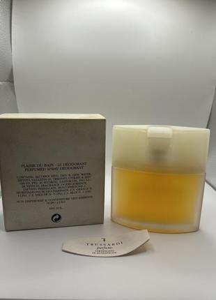 Винтажный парфюмированный дезодорант trussardi donna2 фото