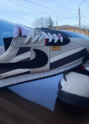 Nike cortez white and grey/black