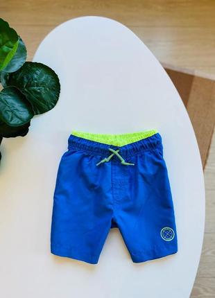 Primark стильные шорты-плавки на мальчика 5-6 лет
