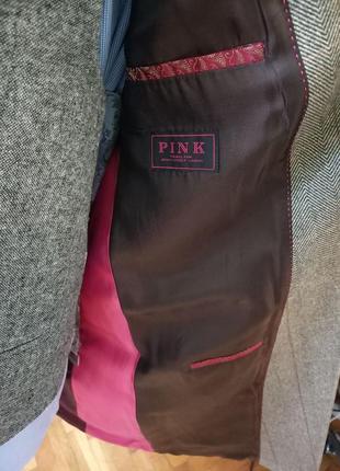 Дизайнерское мужское пальто бренд pink9 фото