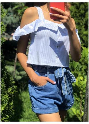 Топ із воланом zara 2