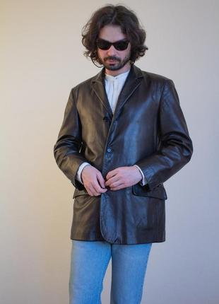 Кожаный пиджак, куртка4 фото