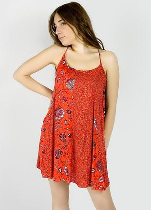 Сарафан bershka 8674/190/642 терракотовый s