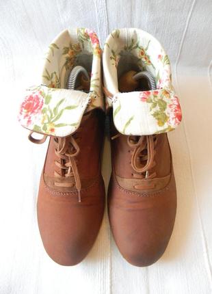 Шкіряні черевики демі catwalk р. 39 (25,5)