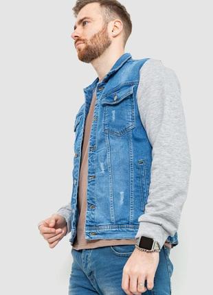 Куртка мужская джинсовая цвет синий2 фото