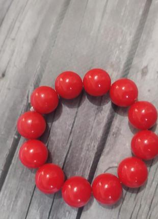 Браслет пластик на резинці