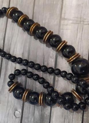 Ожерелье пластик винтаж