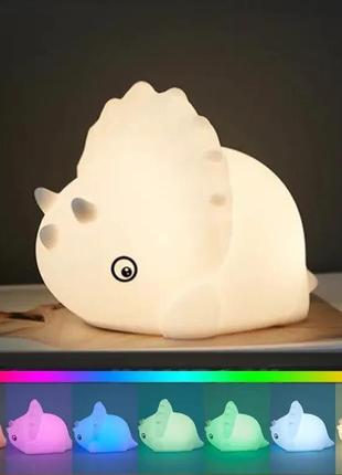 Дитячий силіконовий нічник