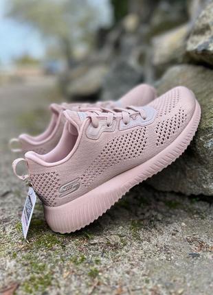 Невагомі комфортні текстильні кросівки skechers /сша/1 фото