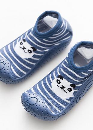 Шкарпетки - капці "панда" tooncai, перше взуття