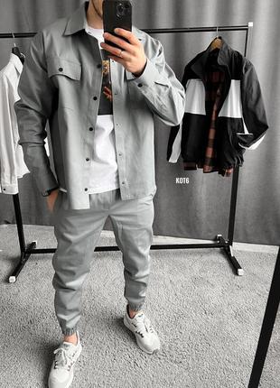 Мужской летний костюм рубашка+ брюки