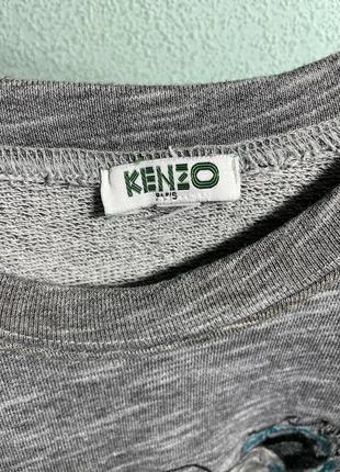 Свитшот kenzo  с логотипом, s5 фото