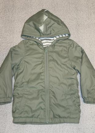Утепленная ветровка на 1-1,5 года