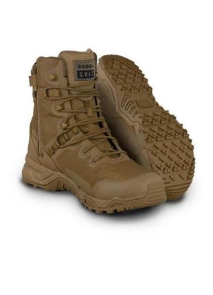 Берци черевики берці  swat alpha fury 8" side-zip coyote (177503)