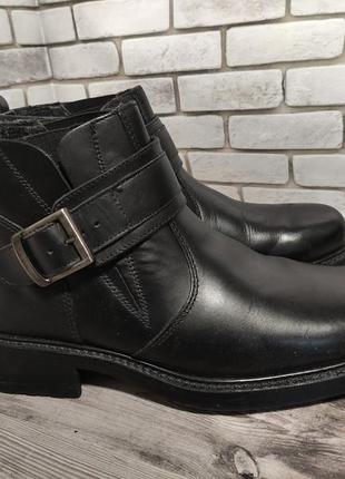 Шкіряні ботільйони clarks, розмір 41