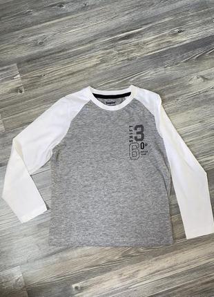 Бавовняний реглан лонгслив для хлопчика