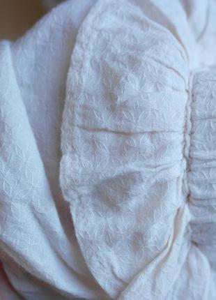 Трусы трусики плавки для девочки с воланом кружевом бежевые хлопок шорты 6 9 мес4 фото